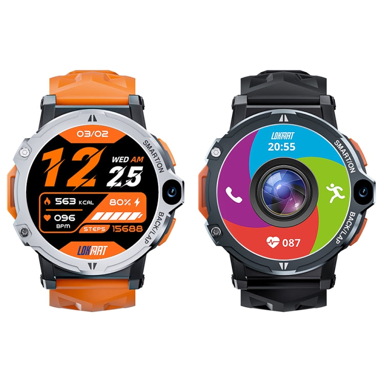 LOKMAT APPLLP6 PRO 1.54-inch 4G+64G Android 8.1 Dual-camera Independent Card Smart Watch LOKMAT APPLLP6 PRO 1.54-inch 4G+64G Android 8.1 Dual-camera Independent Card Smart Watch